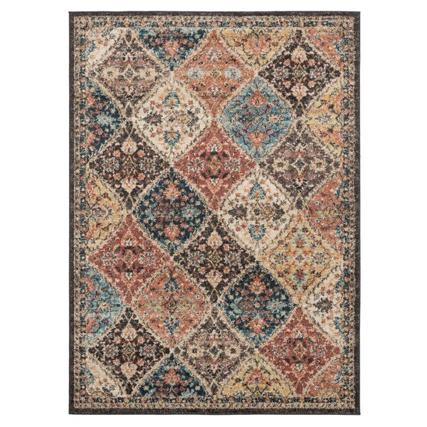 Manmade 1 ft. 10 in. x 3 ft. Marrakesh Amira Multicolor Rectangle Accent Rug MA3095138 - main